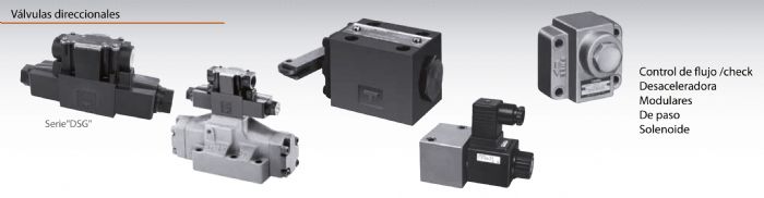 Válvulas Direccionales;  Directional Valves;  DIRECTIONAL CONTROLS  YUKEN